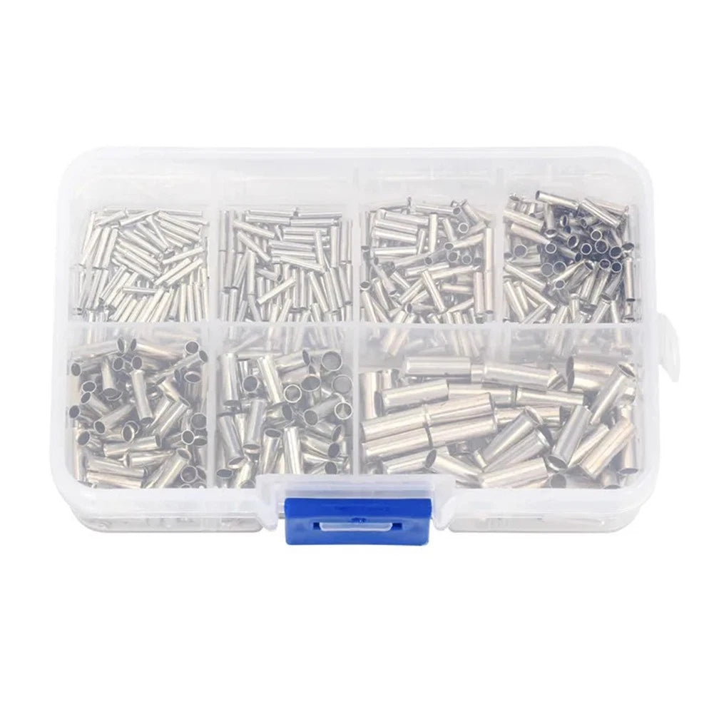 700pcs Copper Crimp Fitting Ferrules Set for Electrical Connections