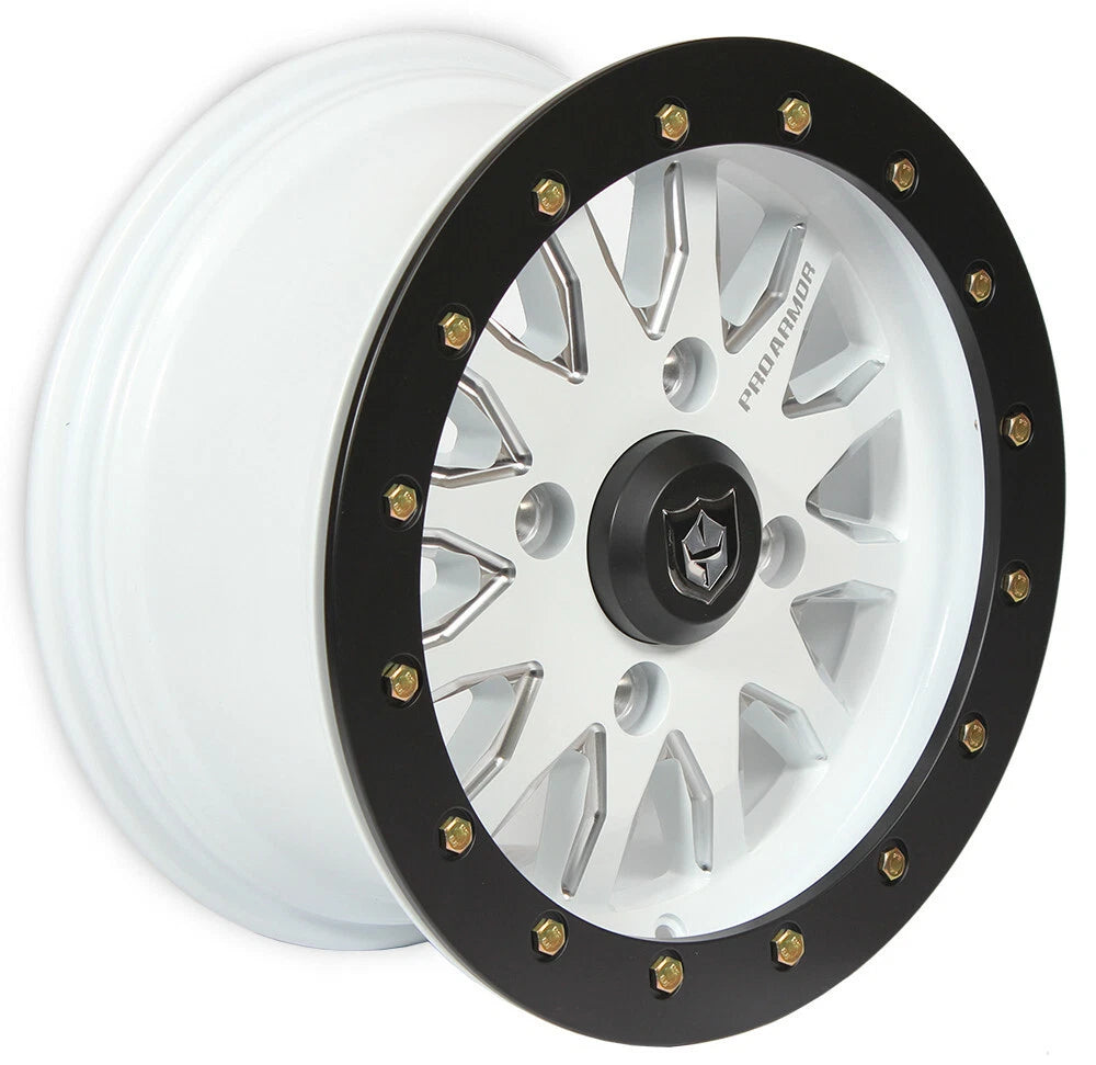Pro Armor Halo Milled Beadlock Wheel Rim for UTV (15x7, 4/136, 4/137)
