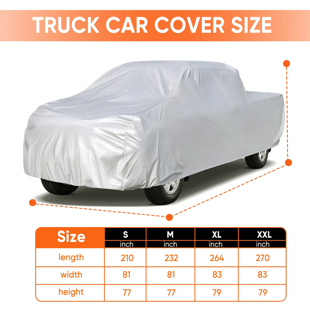Car Cover for Chevrolet Silverado (UV Dust Rain Protector)