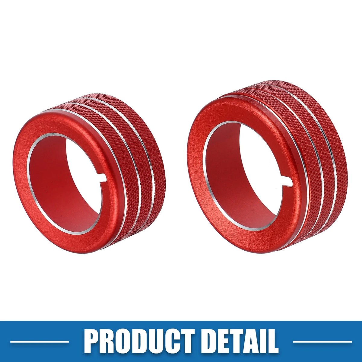 AC Button Ring Knob Cover Trim Replacement for Toyota 4Runner (2010–2020)