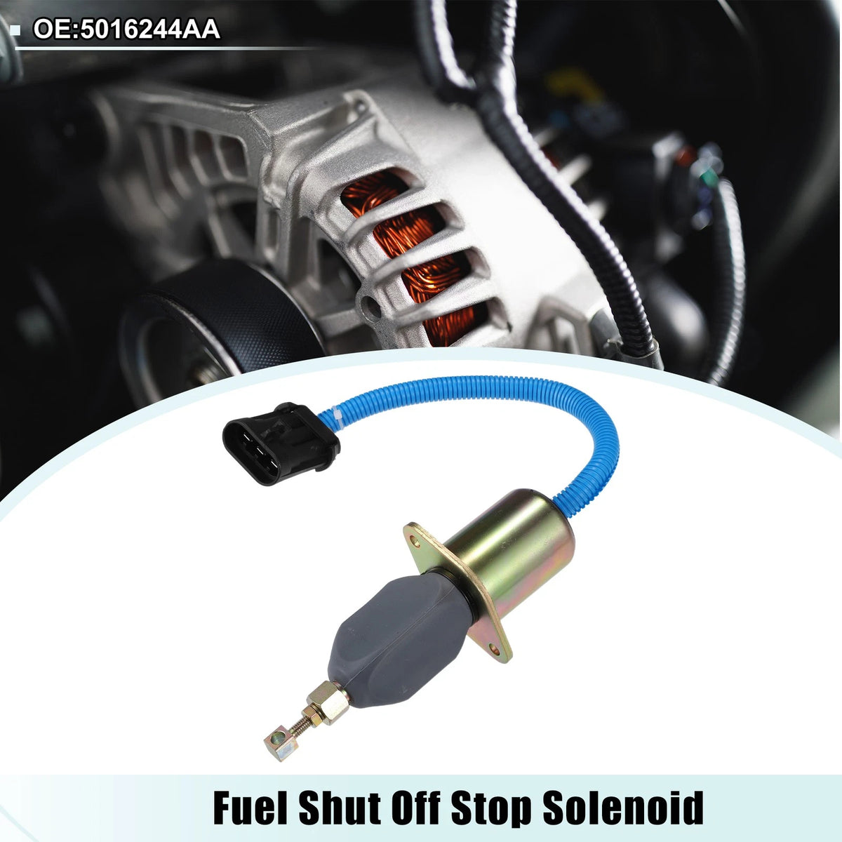 Fuel Shut Off Solenoid Valve Replacement for Dodge Ram 2500 5.9L (1994–1998)