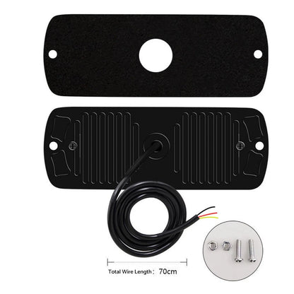 12 LED Strobe Warning Beacon for Truck (12V–24V)