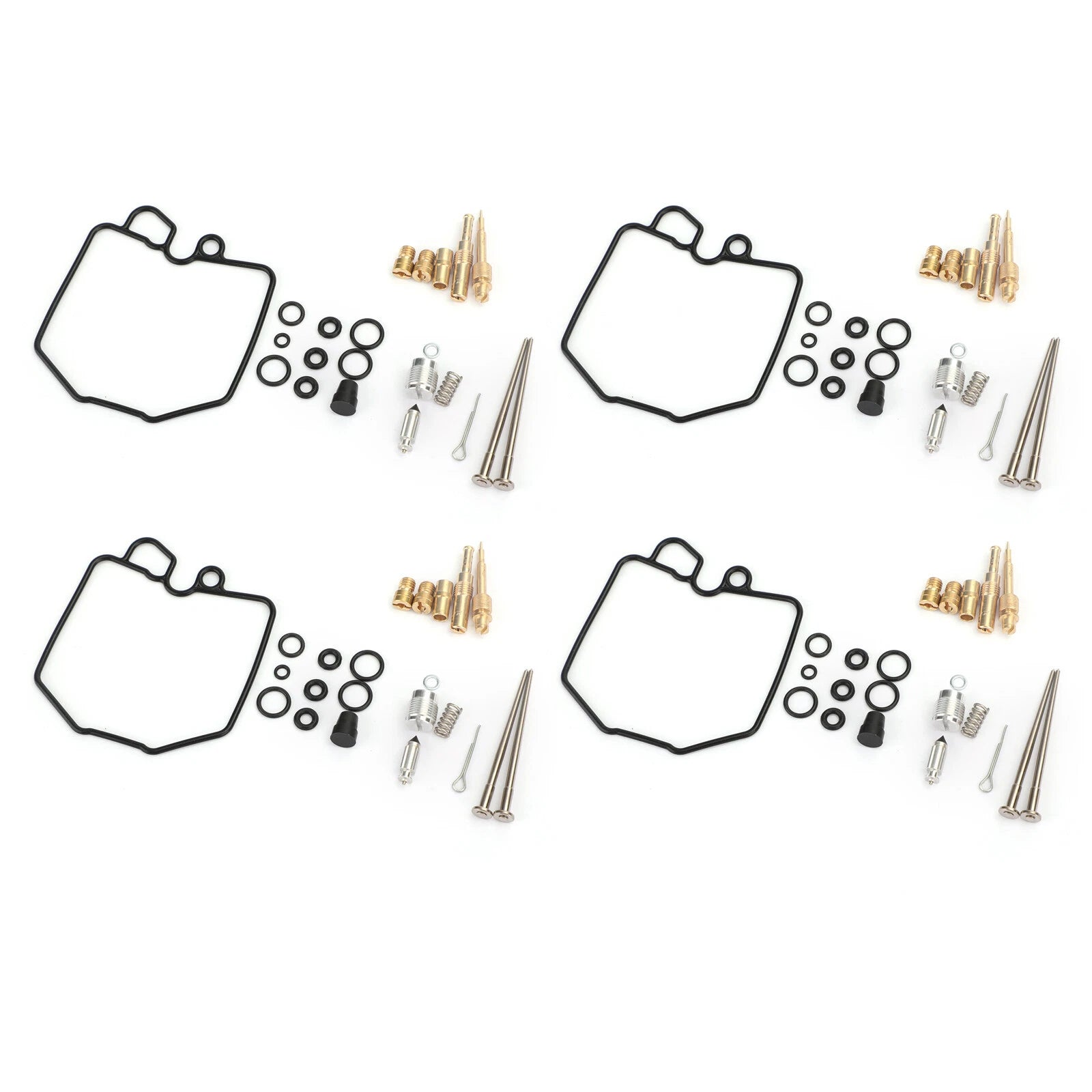 Set of 4 Carburetor Rebuild Kits for Honda CB900C CB1000C CB900F (1980–1983)