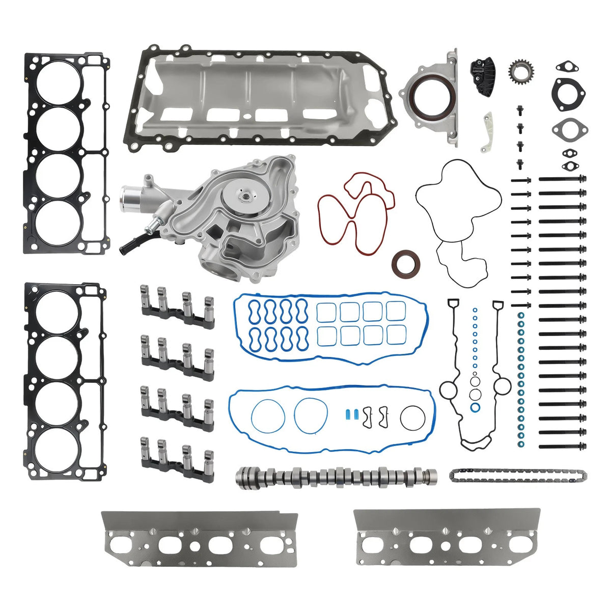 Camshaft Pumps w/ Gaskets MDS Lifters Assembly for Dodge Ram 1500 5.7L (2009–2015)