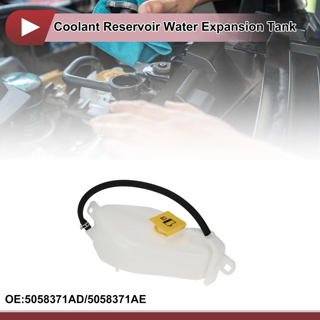 Coolant Expansion Tank with Cap for Chrysler 200 (2011–2014)
