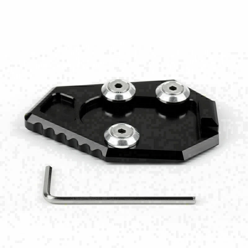 Side Stand Kickstand Plate Pad for Honda CB1000R (2008–2013) Black GB U8 T9