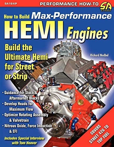 Max Performance Hemi Engine Build Guide for Mopar 426 5.7L 6.1L 6.2L 6.4L