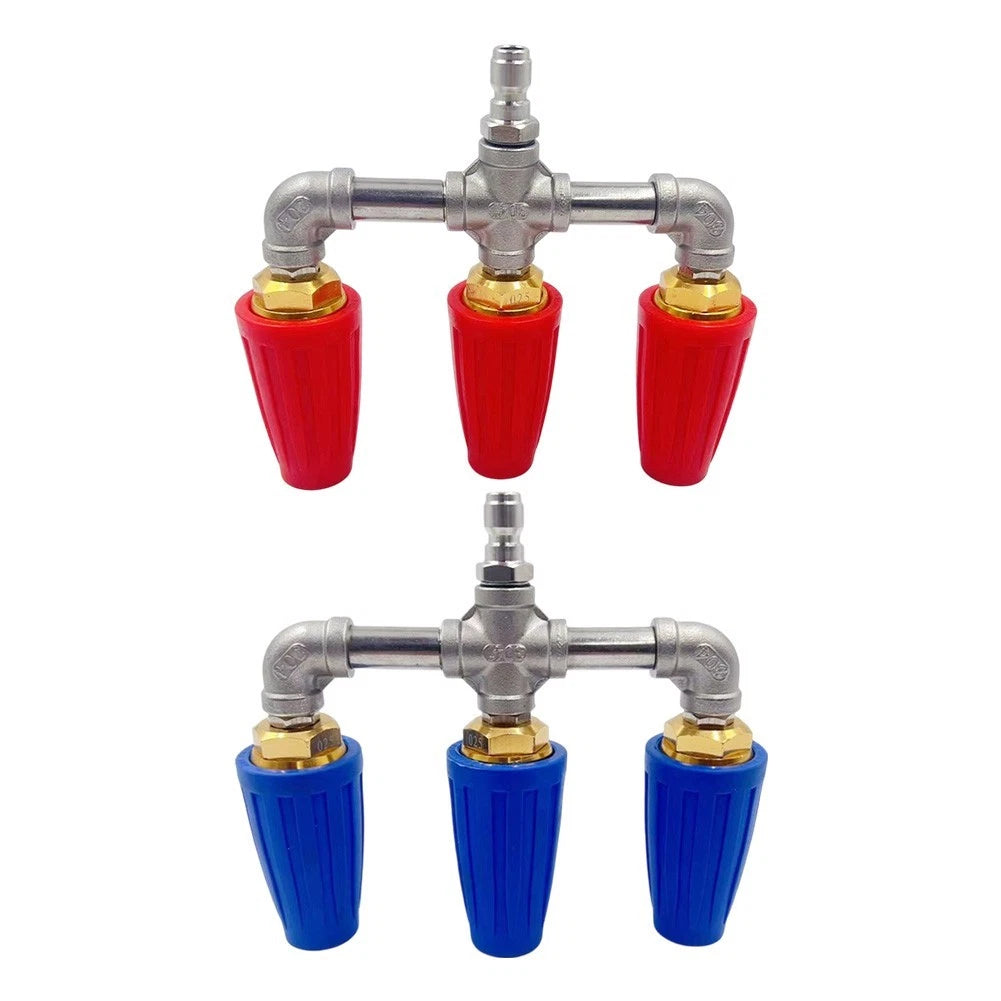 360 Rotation Turbo Nozzle for Various Cleaning Projects