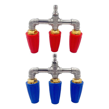360 Rotation Turbo Nozzle for Various Cleaning Projects