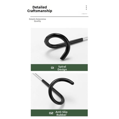 Quick Setup Spiral Hook for Lanterns with Anti Slip Design
