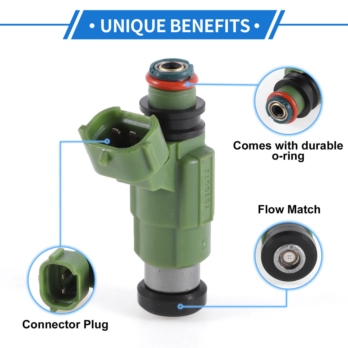 Fuel Injector Replacement for Mitsubishi U42T U42V U61V U62V (2000–2005)