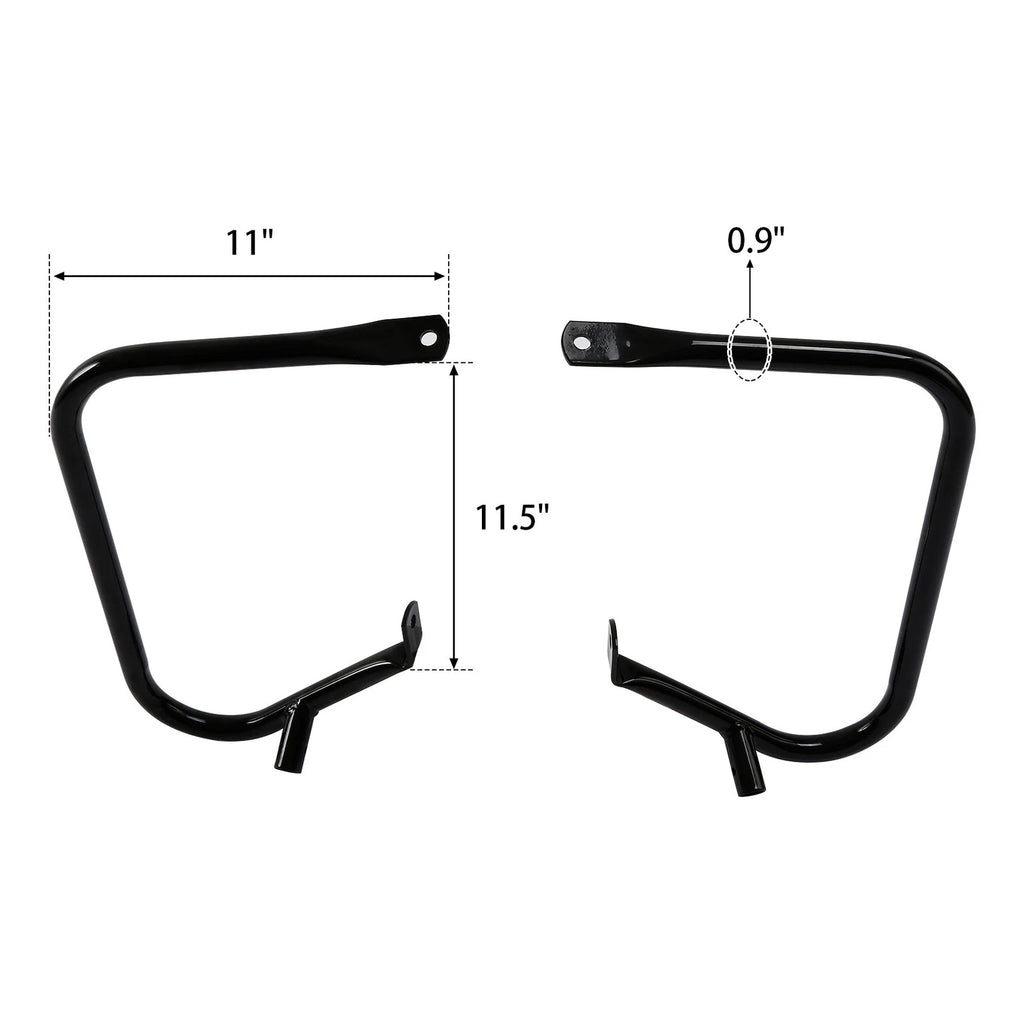 Saddlebag Guard Bracket for Harley Touring Electra Road Glide (1997–2013)