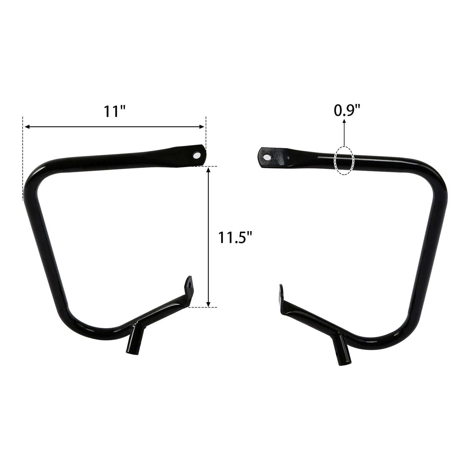 Saddlebag Guard Bracket for Harley Touring Electra Road Glide (1997–2013)