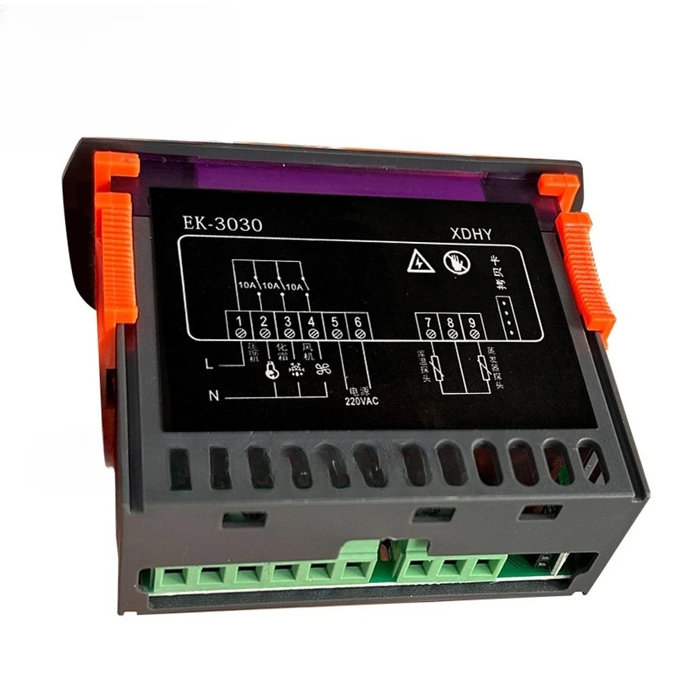 EK3030 Temperature Controller for Refrigeration (IP65, 10A/220VAC)