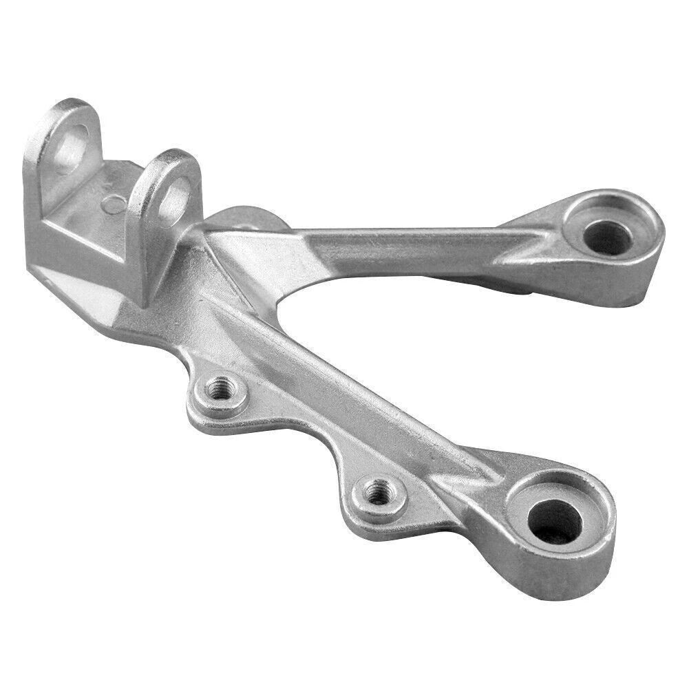 Pair Front Footpeg Brackets for Kawasaki Ninja ZX6R (2005–2008)
