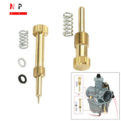 Carburetor Air Fuel Mixture & Idle Speed Adjustment Screw for Mikuni VM22