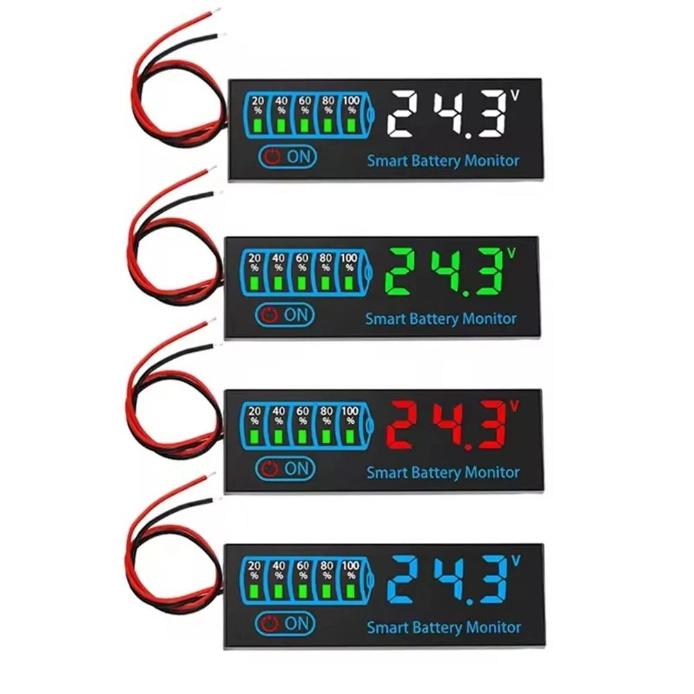 Ternary Lithium and Acid Battery Tester with Power Off Memory Storage