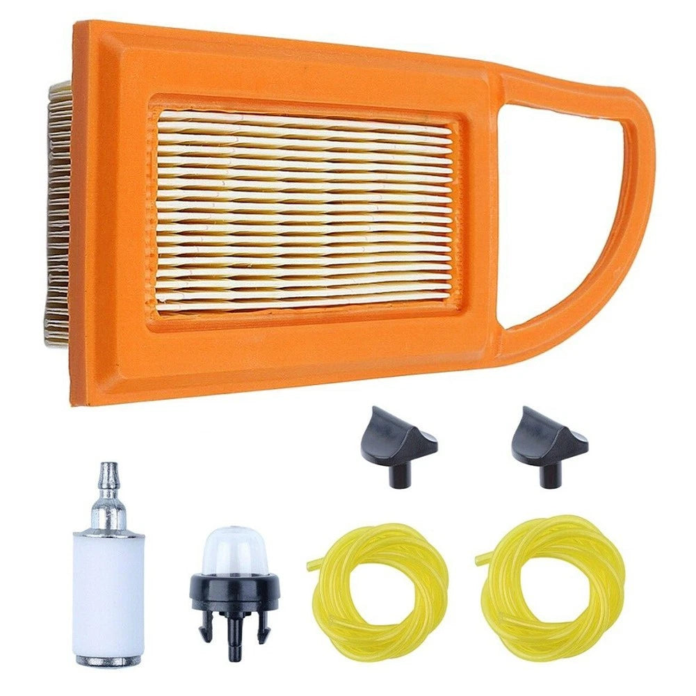 Carb Choke Knob Air Fuel Filter Line Kit for Blower