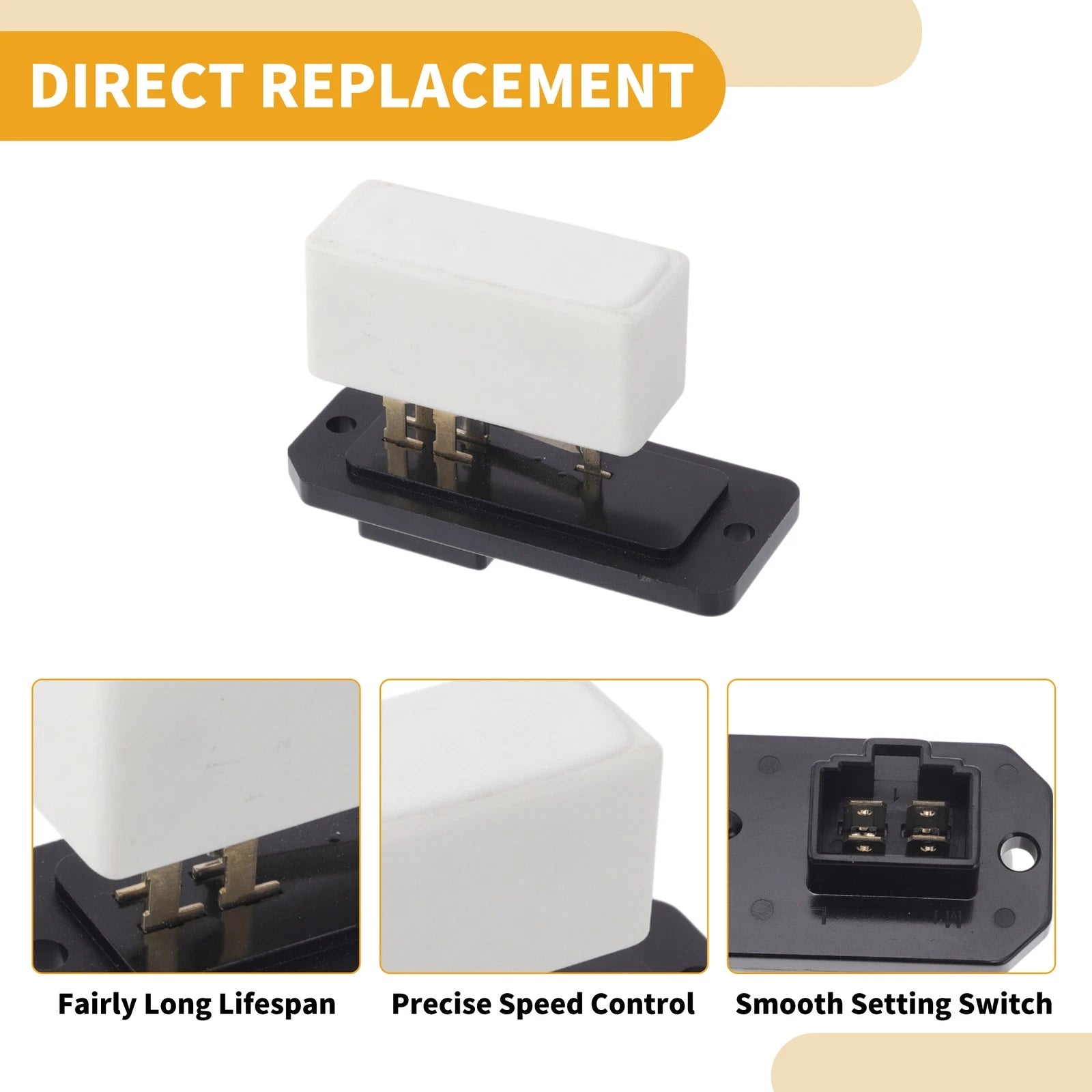 HVAC Blower Motor Resistor Replacement for Nissan Juke (2011–2018)