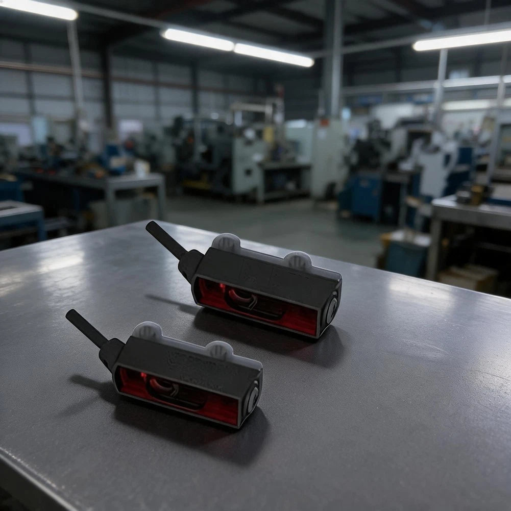 Compact Through Beam Photoelectric Sensor for Automotive Applications