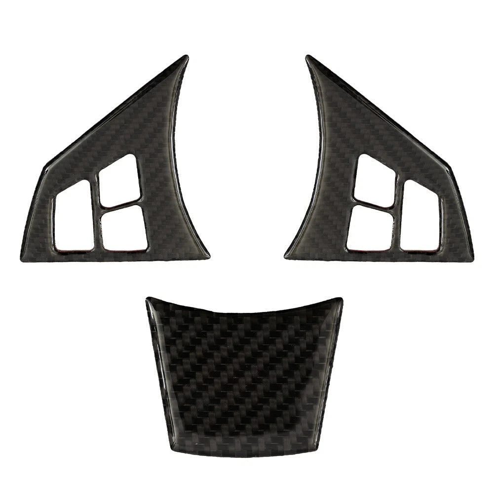 Carbon Fiber Steering Wheel Trim for BMW E60 5 Series (2004–2010)