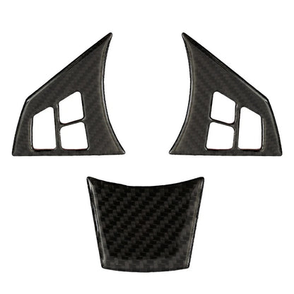 Carbon Fiber Steering Wheel Trim for BMW E60 5 Series (2004–2010)