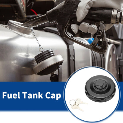 Locking Gas Cap Fuel Tank Cap Cover with Keys for Mercedes Benz (2000–2025)