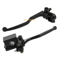Set of 2 22mm Motorcycle 7/8" Brake Clutch Lever Master Cylinder