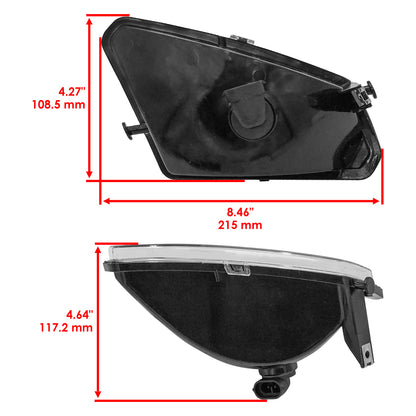 Headlight Set with Bulbs Replacement for Polaris Sportsman 800 HO (2005–2010)