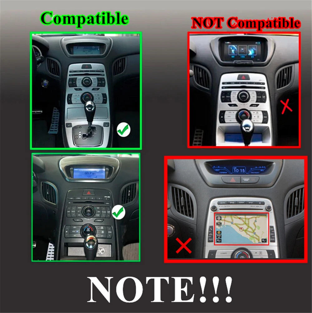 9" Android Stereo Radio GPS Nav For Hyundai Genesis Coupe 2009-2012 with Carplay