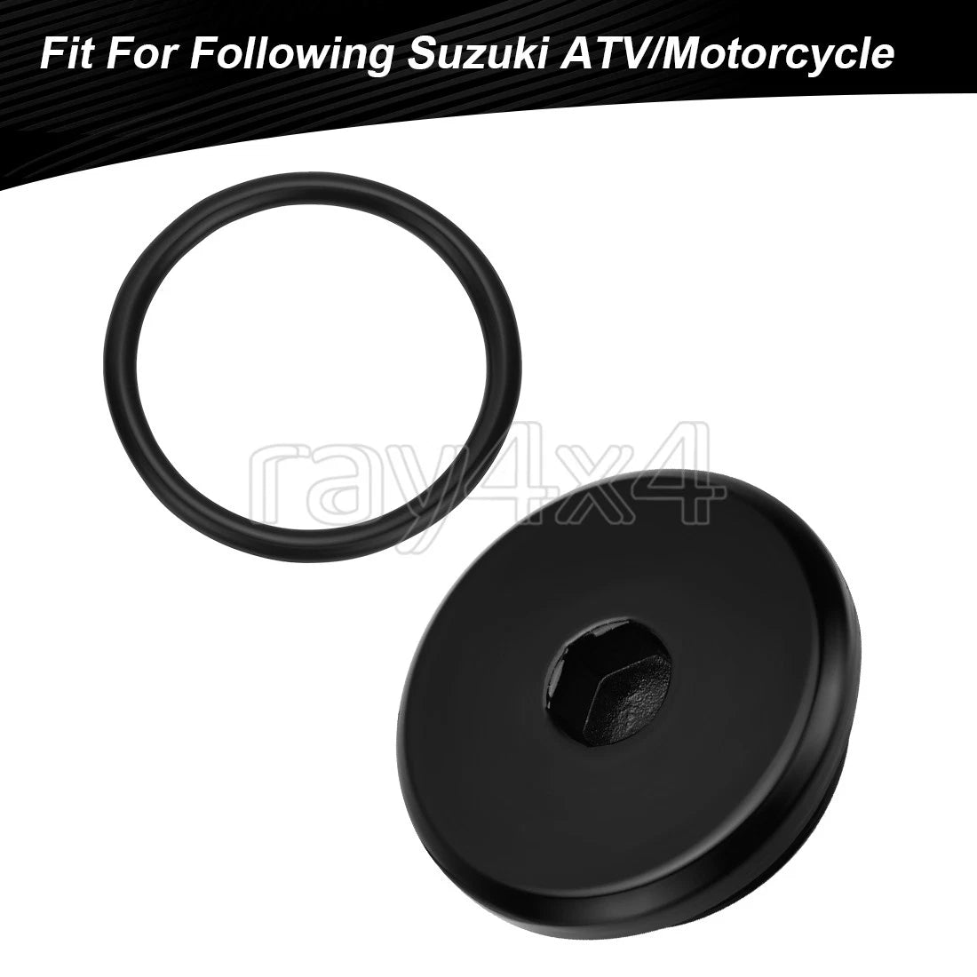 Crankshaft Access Cap Plug & O-Ring for Suzuki (09259-36021, 09280-33004)