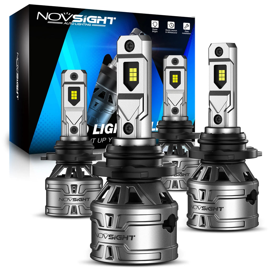 4X 9005 9006 LED Headlight Bulbs for