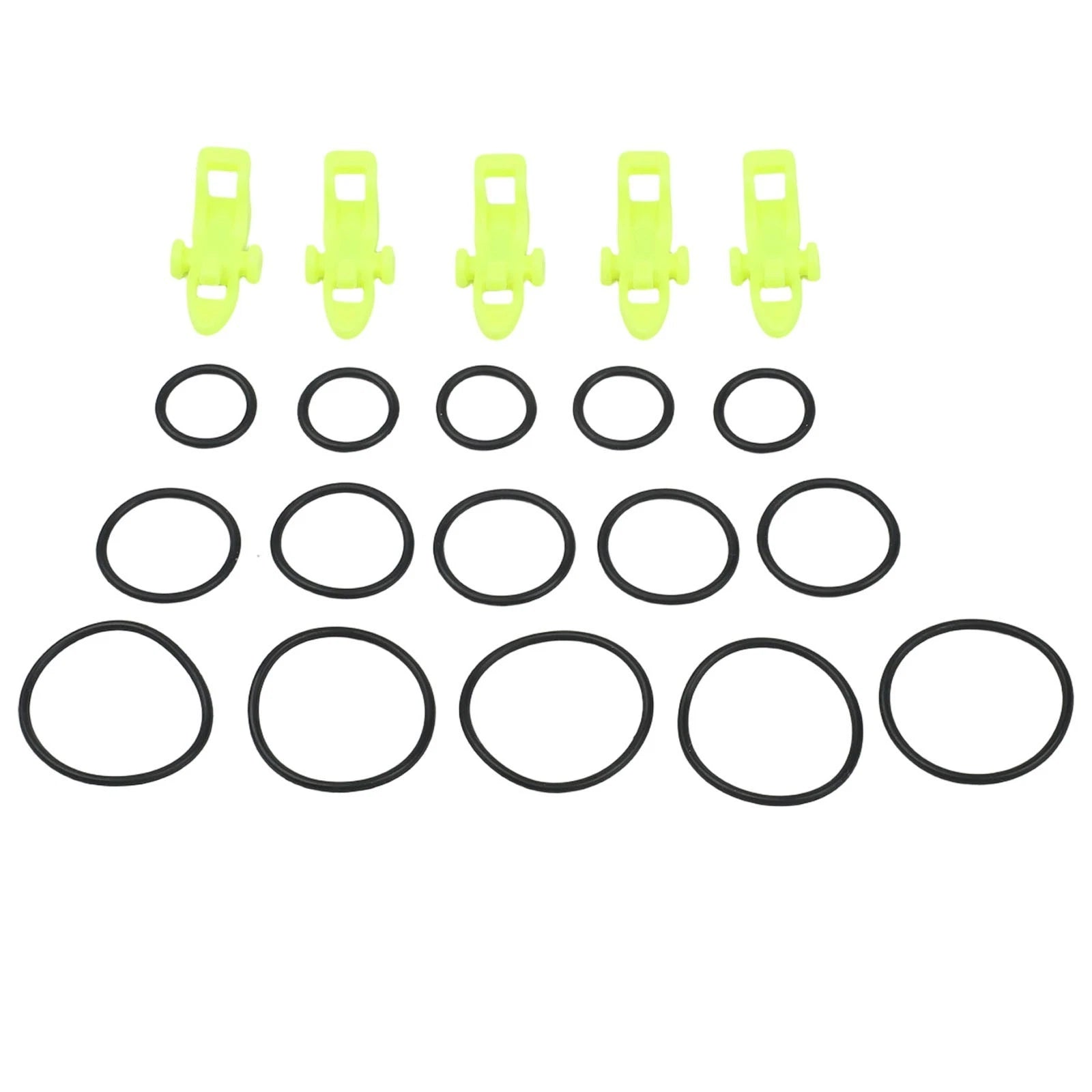 5pcs Plastic Bait Holders for Fishing Rods