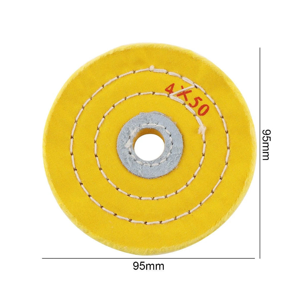 2Pcs Buffing Felt Polishing Disc Pad for Angle Grinder