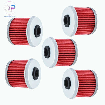 5X Oil Filter for Honda TRX450R TRX450ER (2004–2009)