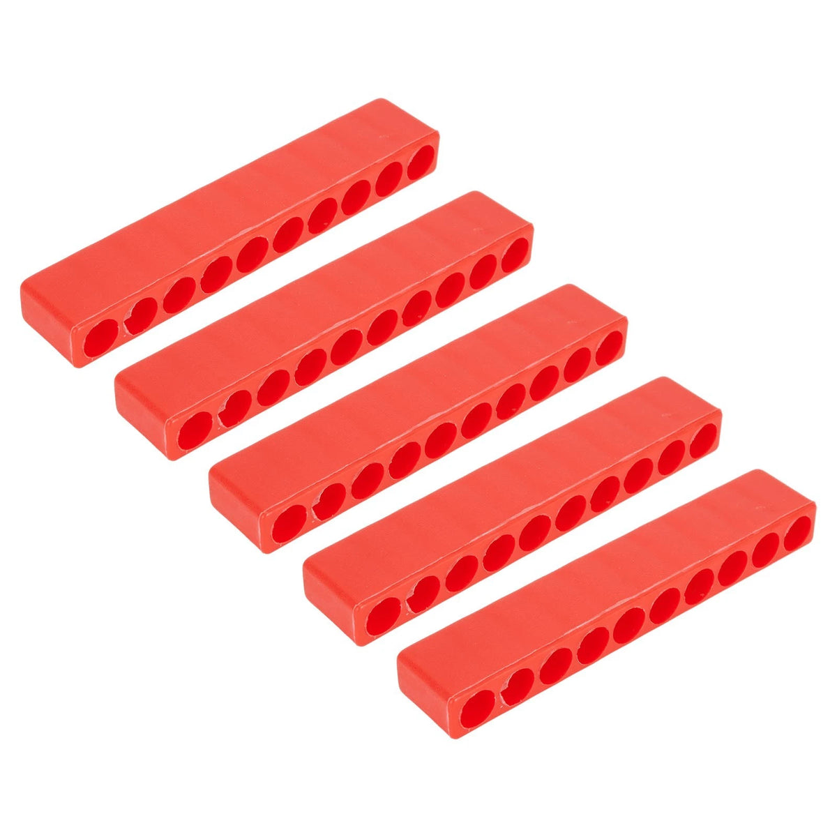 Set of 5 Hand Tools Organizer Bit Holder for Screwdriver Bits - 10 Holes