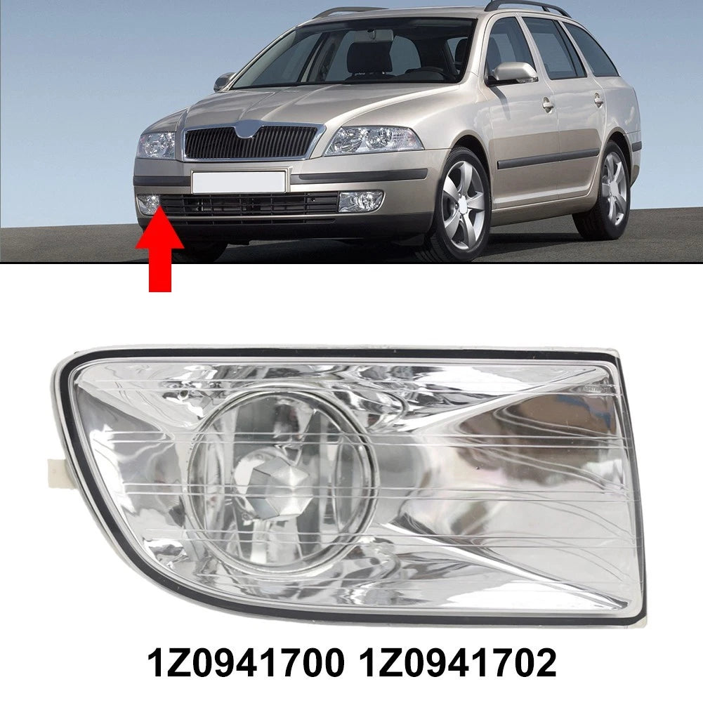 Fog Light Cover ABS+PC Construction Bulb Not Included Easy Installation