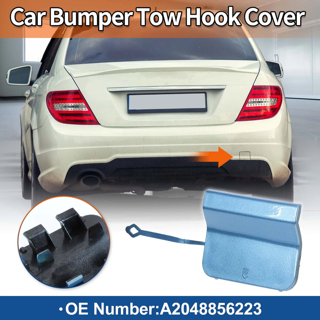 Rear Tow Hook Cover Replacement for Mercedes-Benz C-Class (2012–2015)