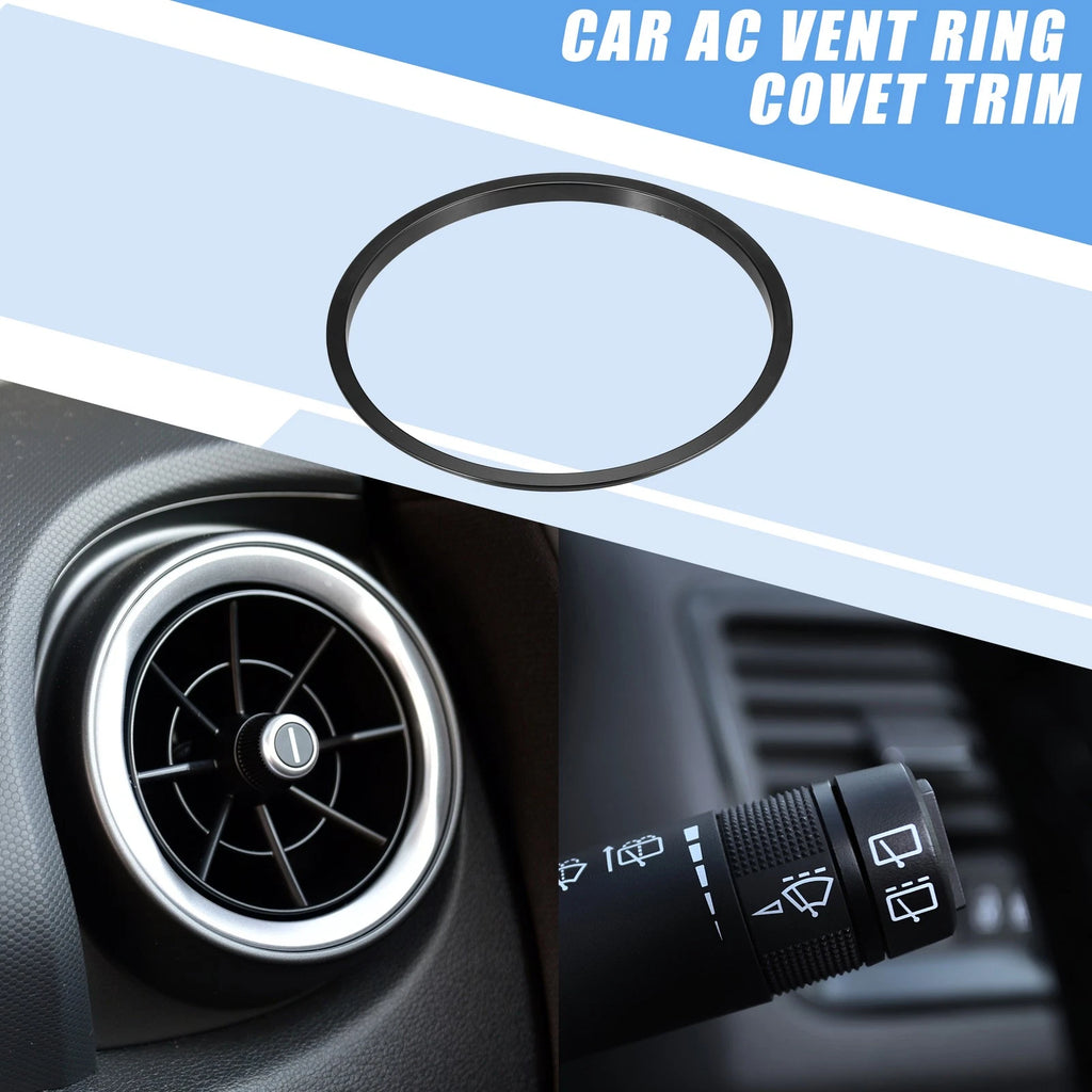 4pcs AC Vent Ring Cover Trim Replacement for Toyota Tacoma (2016–2024)