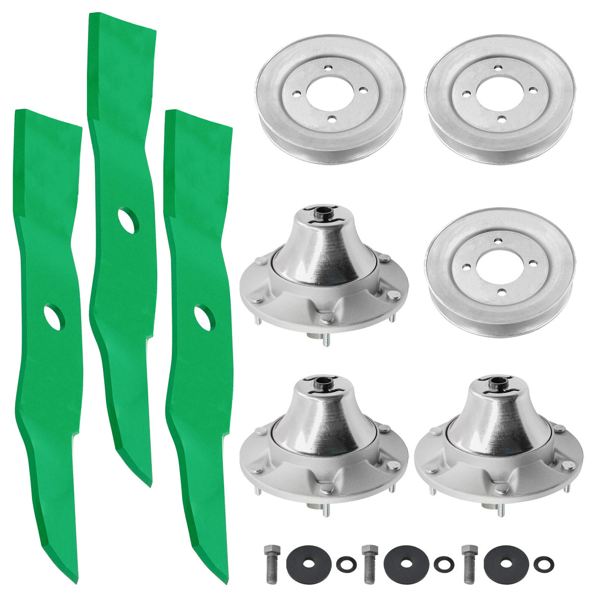Deck Spindle Blade Kit for John Deere Z510 Z710 Z820 (2010–2025)