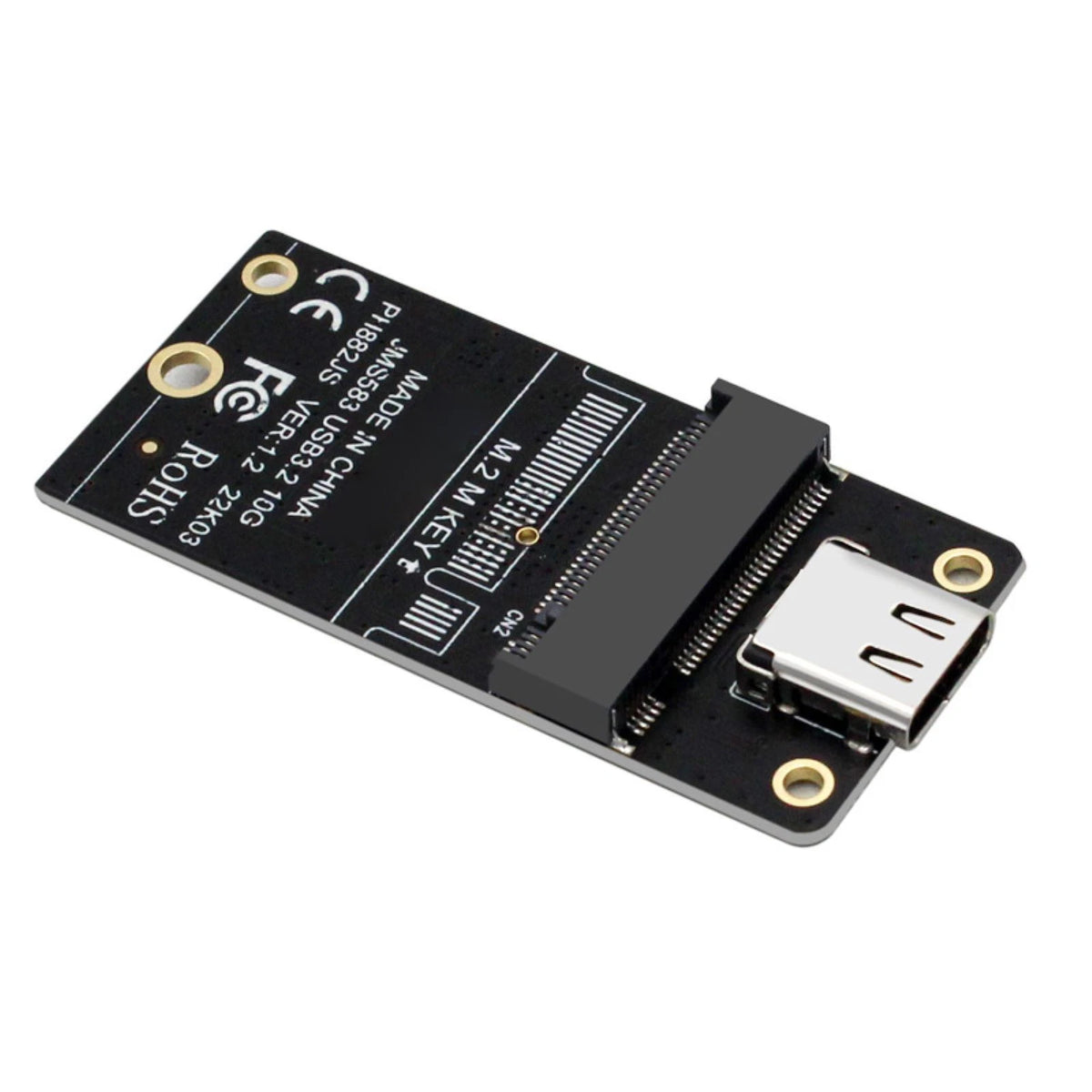 M.2 to Type-C 10Gbps HDD Enclosure Adapter for 2230 2242 2260 2280 SSD