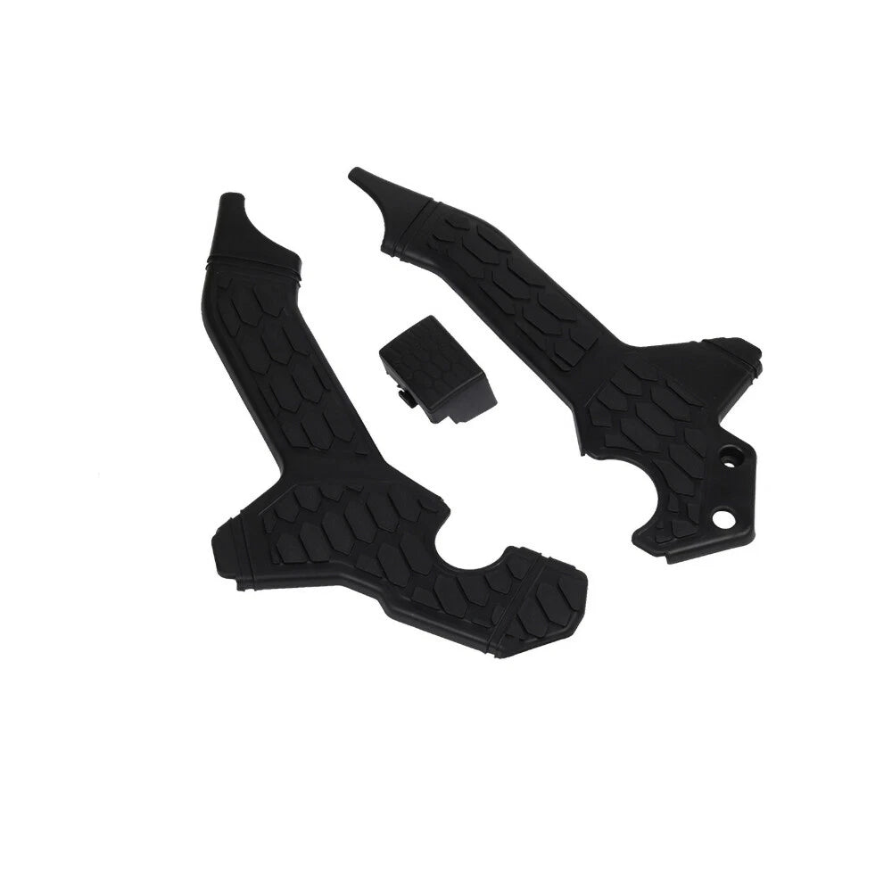 Black Motorcycle Frame Guards for Honda CRF300L/Rally (2021–2022)