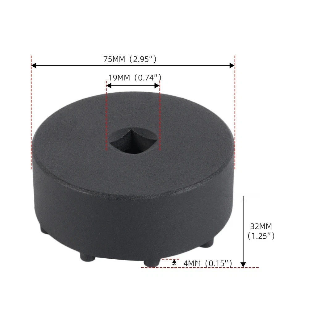 Axle Nut Socket 9 Pin for Sierra 2500 3500 (2020)