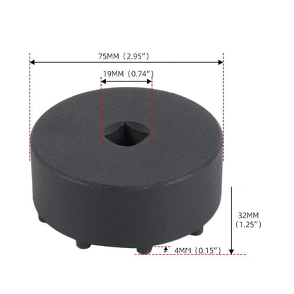Axle Nut Socket 9 Pin for Sierra 2500 3500 (2020)