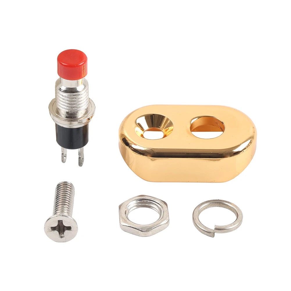 Motorcycle Push Button Switch For Harley 7/8" 1" Handlebar