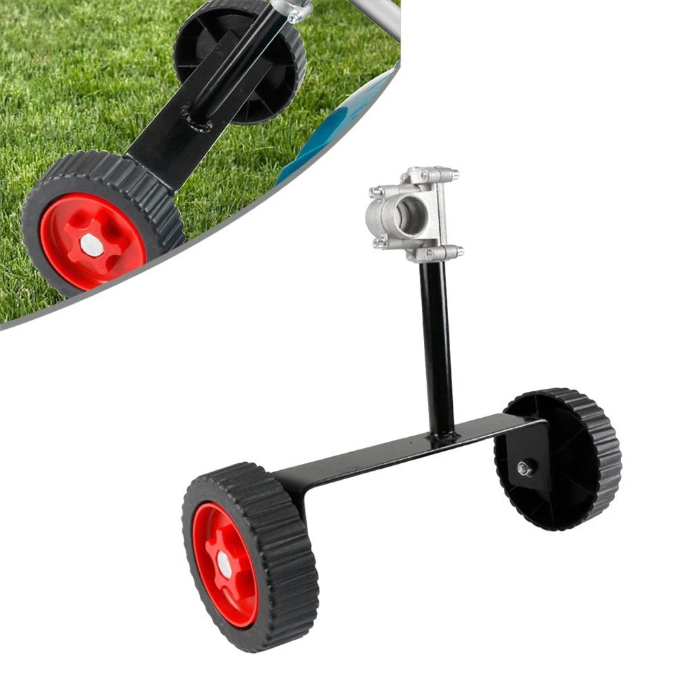 Adjustable Height Support Wheels for Lawn Mower (Universal Fit)