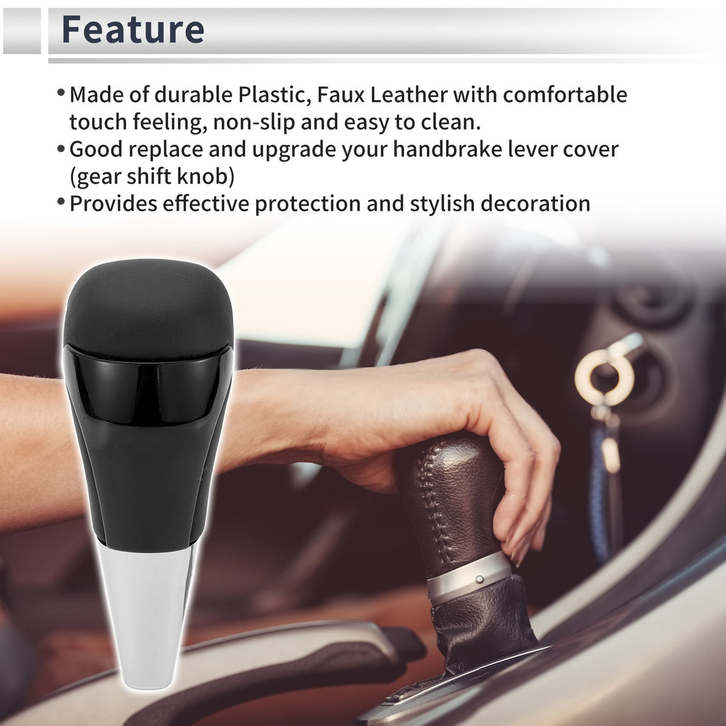 Shift Knob Automatic for Lexus LS400 (1995–2000) Faux Leather Black