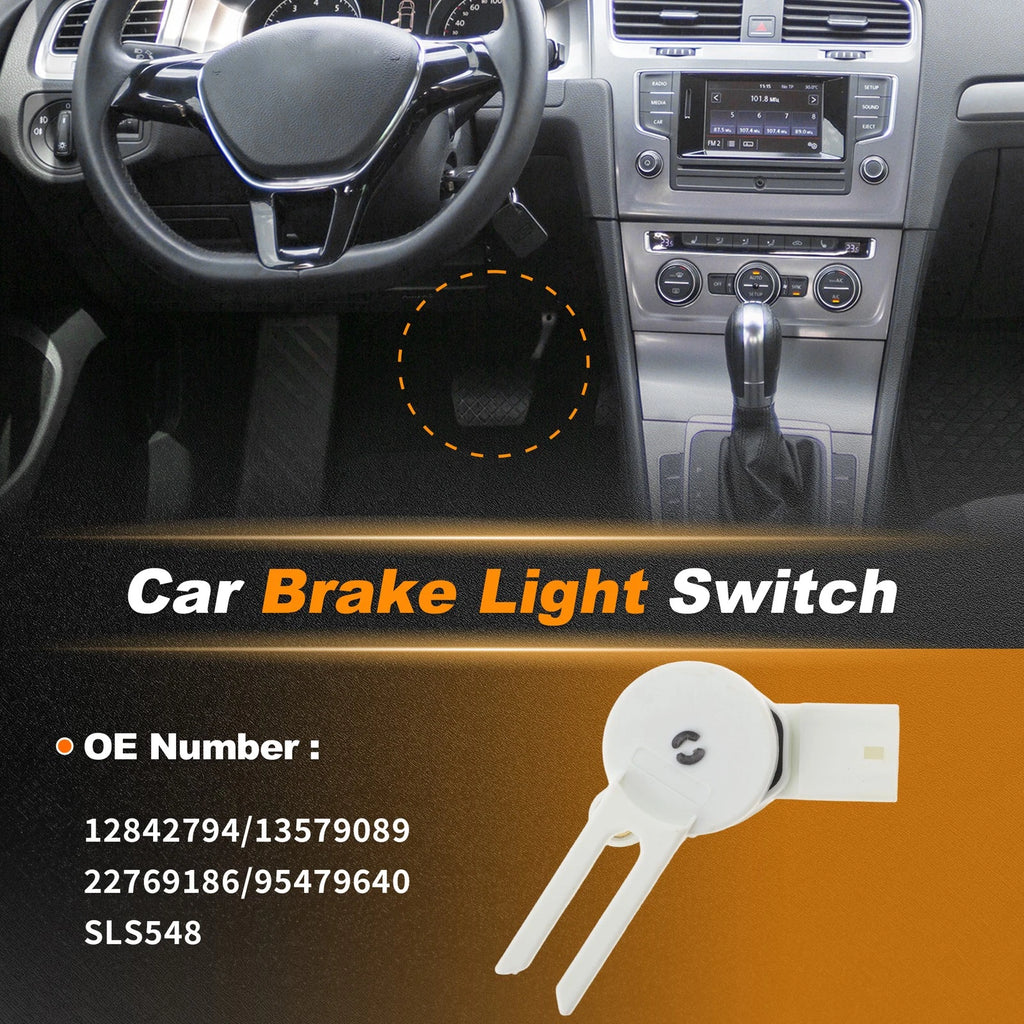 Brake Light Switch for Buick Verano Parking Light Stop Lamp (2012–2017)