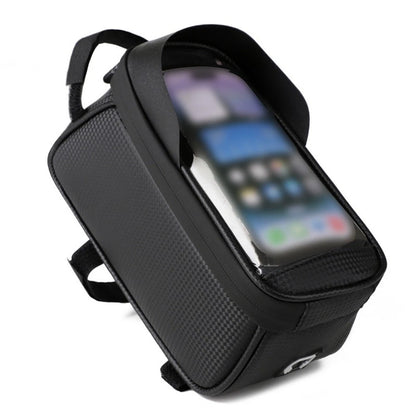 Top Tube Bag for Road MTB Bikes with Touchscreen and Earphone Port
