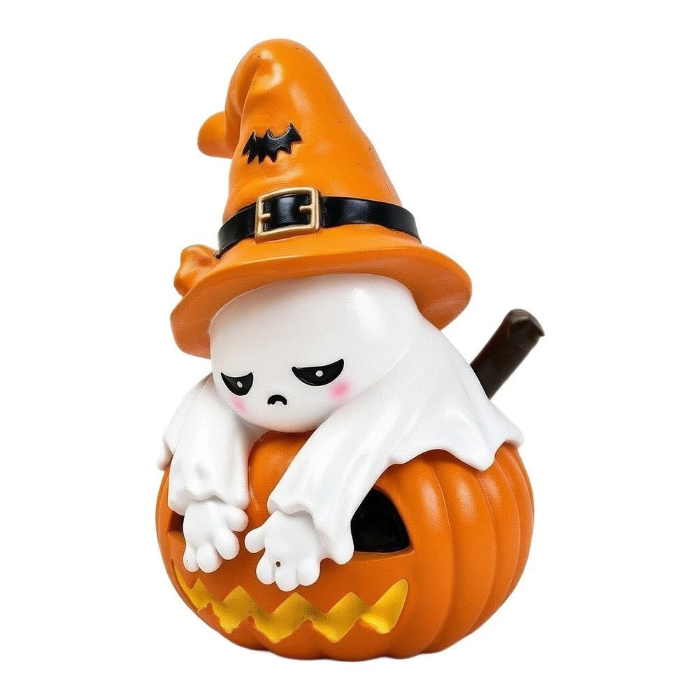 Hand-painted Resin Craft Pumpkin Desk Decor